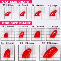 Мягкие колпачки для ногтей для кошек, 20 шт., 1 клей + 1 аппликатор/* XS, S, M, L, чехол, кошка, лапа, коготь, zqy */