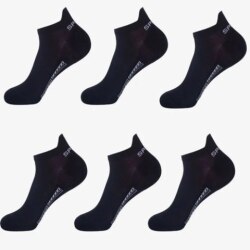 Комплект мужских носков, 5 пар, цвет черный
