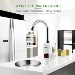 Термостат ATWFS для водонагревателя, 3000 Вт, с дисплеем температуры