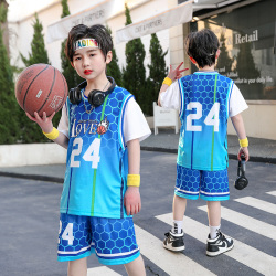 Рубашка для мальчиков и девочек, спортивная одежда, детская баскетбольная Джерси, быстросохнущая детская модная удобная одежда, униформа для командных тренировок