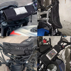 Водонепроницаемая и Пыленепроницаемая сумка на руль для мотоцикла Royal Enfield особенности гималая