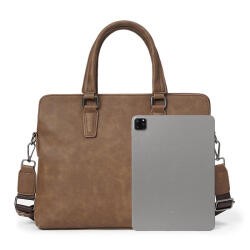 Портфель на плечо для мужчин, сумка-мессенджер через плечо для ноутбука, для работы и офиса