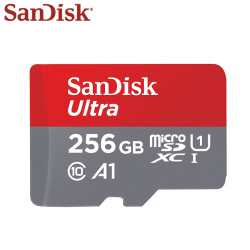 SanDisk карта памяти Micro SD, класс 10, 256 ГБ, 128 ГБ, 64 ГБ, 32 ГБ, до 150 Мб/с