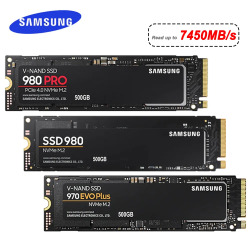 SAMSUNG SSD M2 Nvme 500 Гб 990 PRO 250 ГБ Внутренний твердотельный накопитель 980 1 Тб hdd жесткий диск 980 PRO M.2 970 EVO Plus 2 ТБ для ноутбука