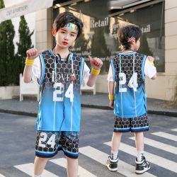 Детская баскетбольная Джерси для мальчиков и девочек, быстросохнущая Удобная рубашка, спортивная одежда, спортивный костюм, детская модная спортивная форма для тренировок