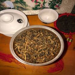 Чай китайский красный Дянь Хун "Черный Шелк", 100 г, Юньнань, натуральный, АА