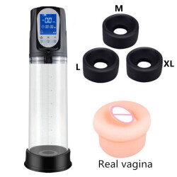 Электрический насос для пениса, секс-игрушки для мужчин 18,увеличитель для пениса для члена, насос для пениса, расширитель, вакуумный насос для пениса, увеличитель эрекции, Мужской мастурбатор товары для взрослых