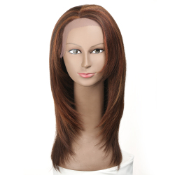 Гладкий изящный кружевной передний парик для женщин 13x 4 бразильские волосы на сетке передние парики Прямые Цветные кружевные парики 18 дюймов длинные кружевные парики