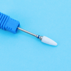 1 шт. керамический сверло для ногтей для электрических маникюрных сверл Фрезерный резак пилки для ногтей буферы оборудование для дизайна ногтей аксессуар