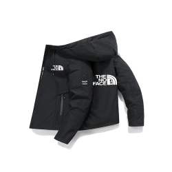 Ветрозащитная куртка для мужчин, повседневная куртка с капюшоном, уличная спортивная куртка высокого качества, новая коллекция для весны и осени 2024 года