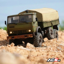 Радиоуправляемая модель грузовика CROSSRC AC6 6X6 6WD KIT 1/12 RC