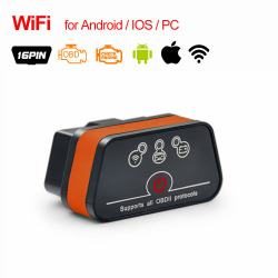 Vgate Icar2 Bluetooth-совместимый/Wifi OBD2 диагностический инструмент ELM327 OBD2 сканер Mini ELM 327 WiFi для Android/IOS/PC считыватель кодов