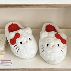 MINISO Плюшевые тапочки Hello Kitty's Kawaii