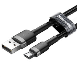 Кабель Baseus USB Micro C для Samsung S9 S10 Quick Charge 3.0 Кабель для быстрой зарядки Huawei P30 Xiaomi Провод зарядного устройства USB-C