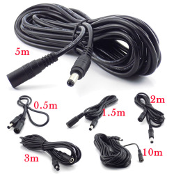 ESCAM кабель питания CCTV 12В 5,5 мм x 2,1 мм