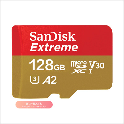SanDisk Extreme microSD карта памяти 32/64/128/256 ГБ