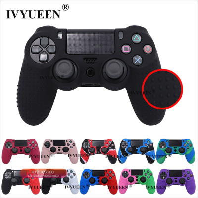 Противоскользящий силиконовый чехол IVYUEEN для Sony PlayStation Dualshock 4 PS4 DS4 Pro Slim Controller & Stick Grip, 19 цветов