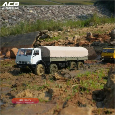 CROSSRC AC8 8X8 KIT 1/12 радиоуправляемый военный грузовик