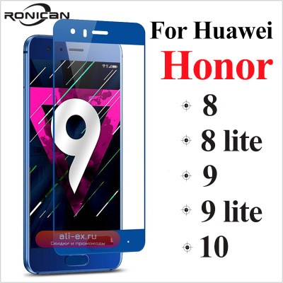 Полное покрытие Honor 9 lite защитное стекло Honor 9 8 10 на huawei 8lite 9lite защитная пленка для экрана закаленное стекло Honor Light