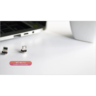 USLION Магнитный кабель Micro USB Быстрая зарядка Кабель USB Type C Магнитное зарядное устройство Кабель для зарядки данных Шнур для Iphone 7 Samsung Xiaomi