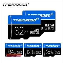 Карта Памяти TFMicroSD 32 ГБ, 64 ГБ, 128 ГБ, 256 ГБ U3 C10 Mini SD/TF Для Телефонов Nintendo Switch, Камер, 4K