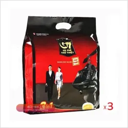 Вьетнамский растворимый кофе G7 3 в 1 Trung Nguyen (три упаковки по 50 стик)
