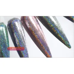 Голографический блестящий порошок для ногтей Full Beauty  LA1028-1