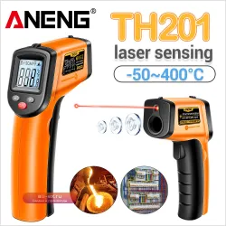 ANENG TH201 Высокочувствительный Цифровой Инфракрасный Термометр, Ручной Гигрометр С Лазерным Позиционированием