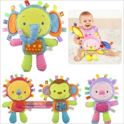 Kidsbele Плюшевые погремушки-колокольчики