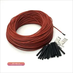 MINCO HEAT Нагревательный провод из углеродного волокна красный