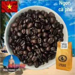 Arabica Black V.I.P. VNC - Кофе свежей обжарки, Вьетнам, 250 г, 500 г, 1 кг - 100% Арабика, темная обжарка