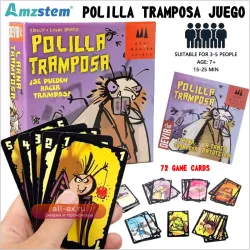 Настольная Игра Polilla Tramposa — Карточная Игра «Испанский Обман» Для Семейных Вечеринок