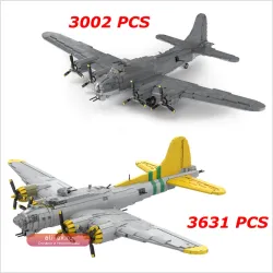 BuildMoc набор строительных блоков B-17