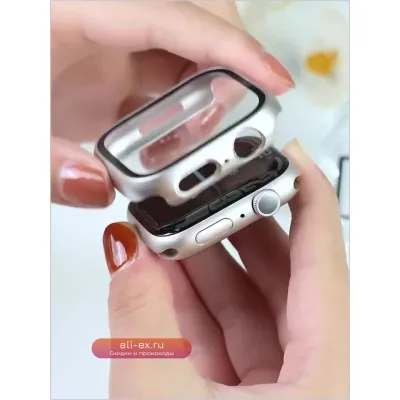 Чехол и стекло для Apple Watch PEO