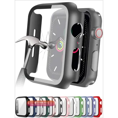 Чехол и стекло для Apple Watch PEO