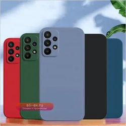 Чехол для Samsung Galaxy A23 Samsung Galaxy A13 A14 A23 A24 A25 A33 A34 A53 A54 5G, чехол из жидкого силикона Samsung Galaxy A23