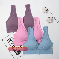 MIMICOO бесшовный бюстгальтер с подушечками 5XL