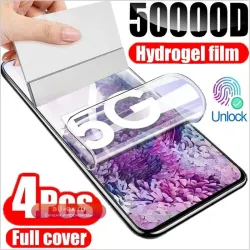 4 шт. гидрогелевая пленка для Samsung S25 S24 S20 S22 S21 Ultra S10 S9 S8 Plus FE Защитная пленка для экрана Samsung Note 20 10 9 8 Plus S23U