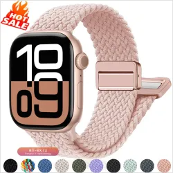 Тканый Нейлоновый Ремешок Для Часов Solo, Совместимый С Apple Watch Series 1, 2, 3, 4, 5, 6 SE — Унисекс