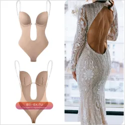 Корректирующее белье Miss Moly Глубокий V, черный/бежевый/белый