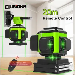 CLUBIONA 16/12 линий зелёный лазерный уровень
