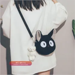 Женская плюшевая сумка на плечо с героями мультфильмов Kawaii