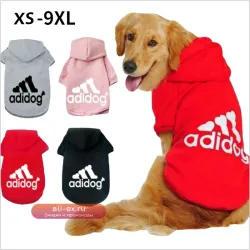 Флисовые худи Adidog для маленьких собак