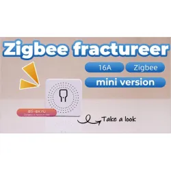 Умный выключатель SZKOSTON Zigbee/Wi-Fi с монитором мощности 16А