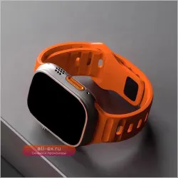 Силиконовый ремешок для Apple Watch I LOVE LUO