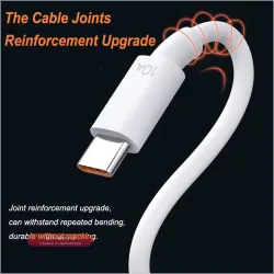 10A 120 Вт сверхбыстрая зарядка USB-кабель типа C для Huawei P40 P30 USB-C телефонный кабель для передачи данных для Xiaomi 14 Redmi 13 12 Oneplus 11 POCO
