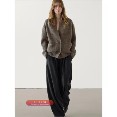 Кардиган Massidutti Old Money Wind из акрила