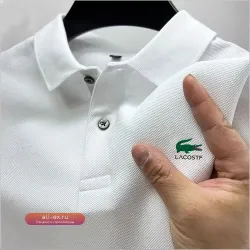 Мужская поло Homme Luxe 2025 из полиэстера