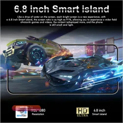 Глобальная версия I16 Pro Max Смартфоны Мобильные телефоны Android 14,6,8-дюймовый экран, 12 + 512 ГБ, 13 + 24 МП, мобильный телефон, телефон 6800 мАч 5G