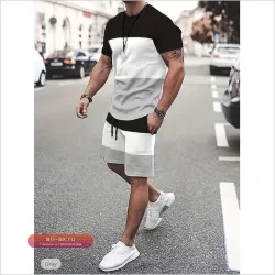 Мужской спортивный костюм из полиэстера
